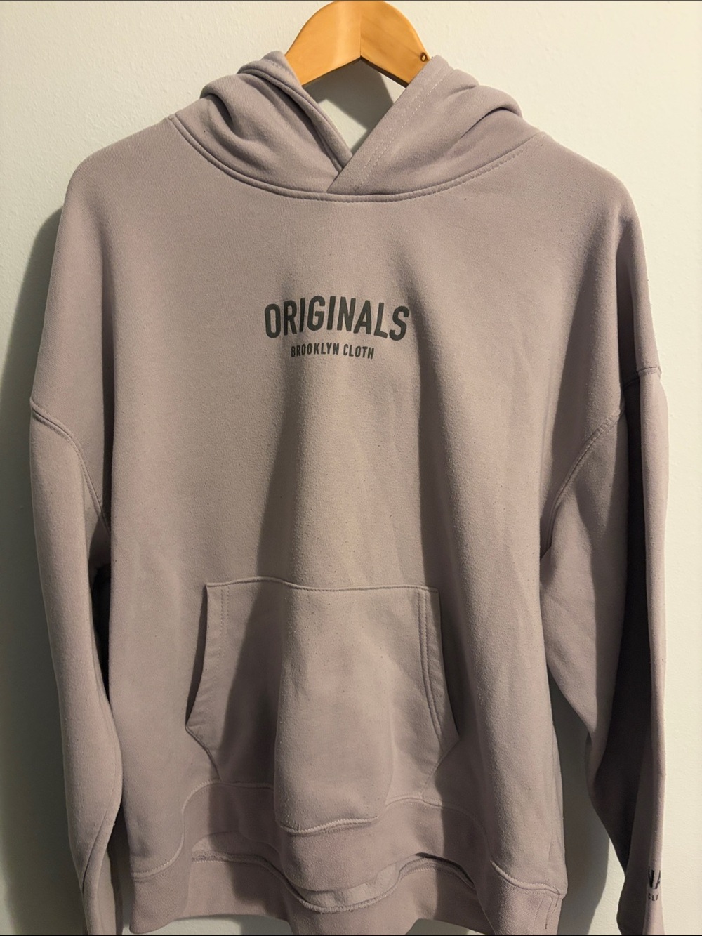 Brooklyn Cloth Men’s Lavender Crewneck Hoodie